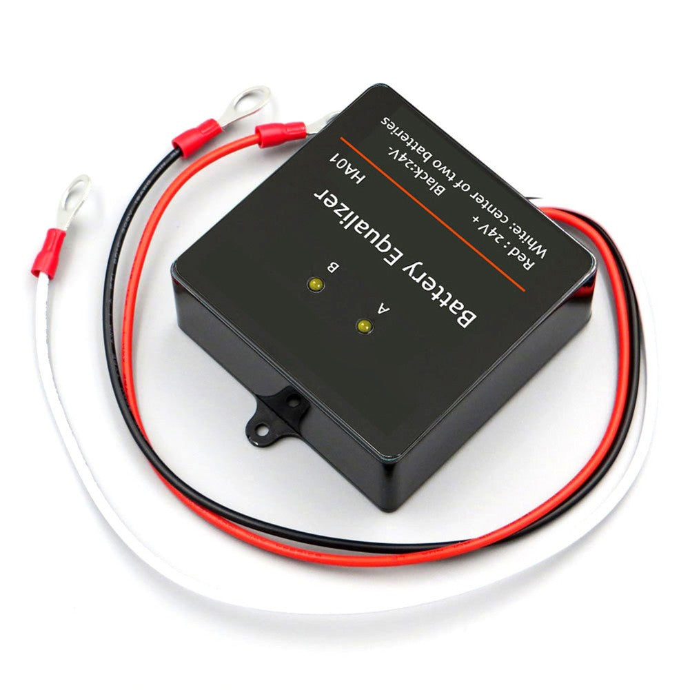 2S Battery Cell Balancer with Active Voltage Regulation for 2x12V Batteries