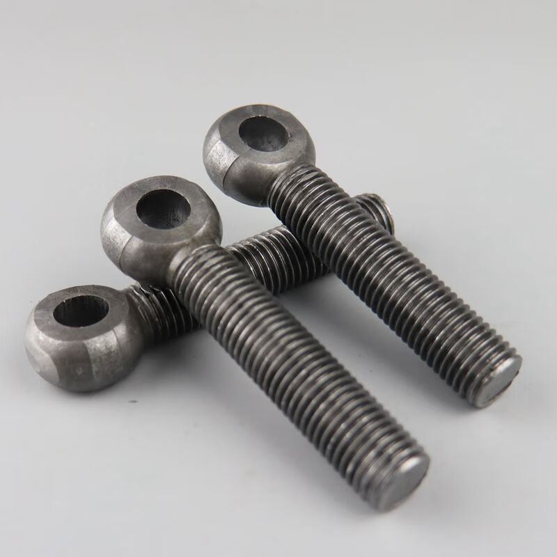 Zhiling union bolts, swivel bolts, fisheye bolts, drilled bolts, eye bolts, M10*50 [10 pieces]