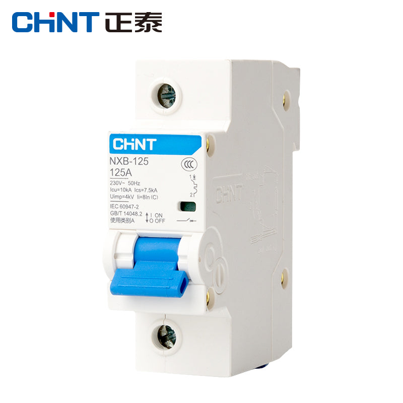 Chint NXB-125-1P-125A Air switch overload air switch small circuit breaker DZ47 upgraded version 1P C125
