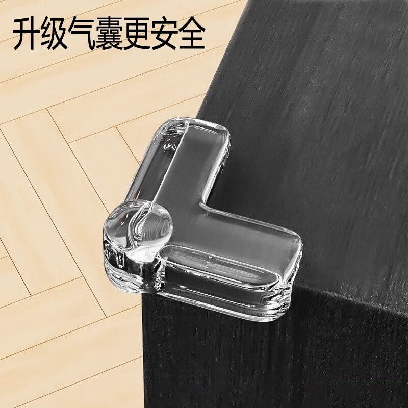 Wenxidi thermally broken aluminum window corner protectors with airbags, anti-collision sleeves, right-angle glass impact protection, and inward-opening window corner protection sleeves