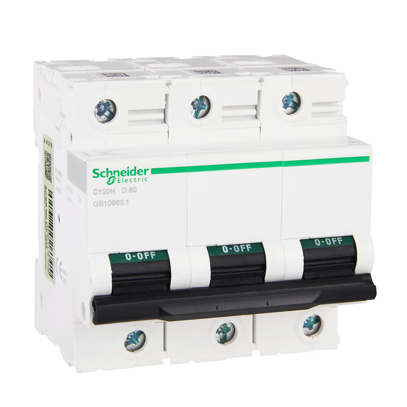 Schneider Electric C120H Circuit Breaker 3P 80A for Electrical Safety