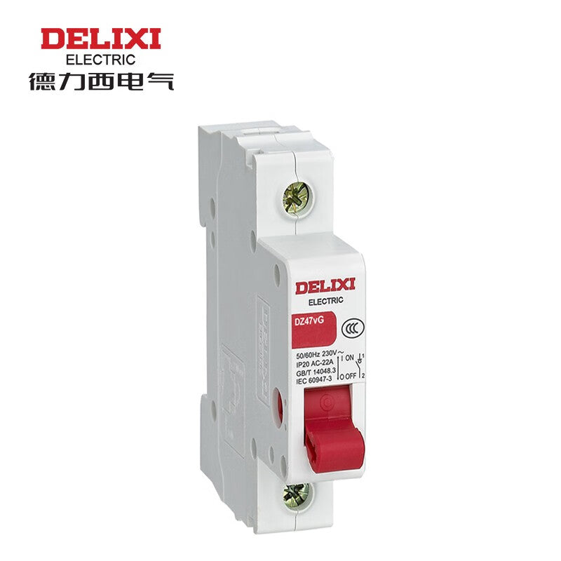 Delixi DZ47vG 1P 32A 230VAC DZ47VG132 Micro Isolating Switch