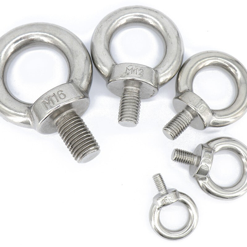 Haisdick HKQS-73 304 Stainless Steel Eye Bolt M20 Marine Lifting Lug