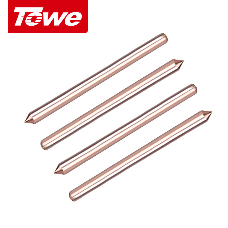 Tongwei (TOWE) copper-clad steel grounding rod grounding wire grounding needle engineering lightning protection power galvanized grounding pole diameter 20mm AP-GC20/15