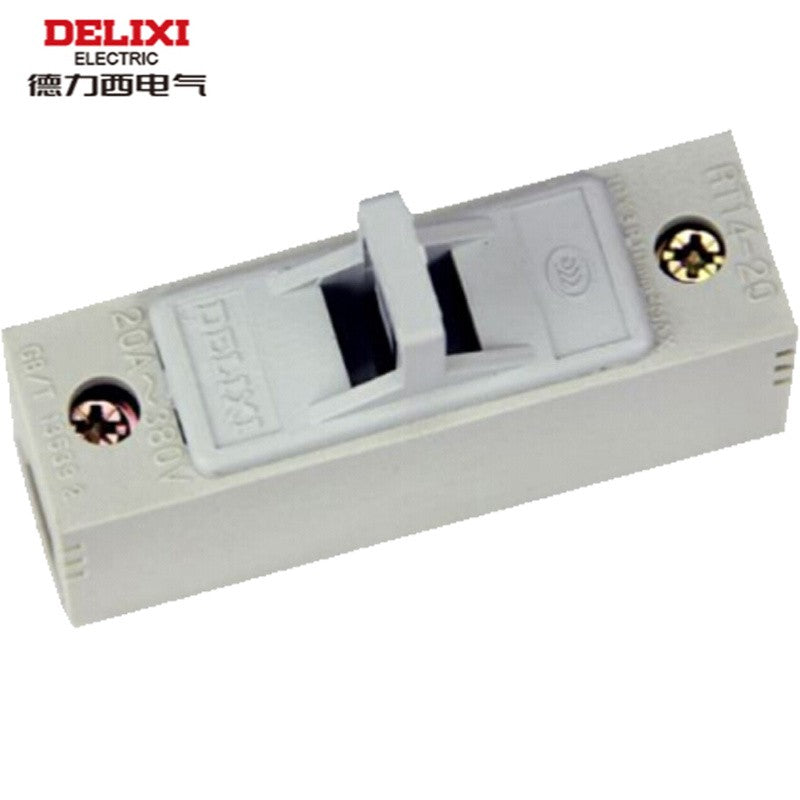 DELIXI-ELECTRIC-cylindrical cap fuse holder-RT14-20-holder-/piece