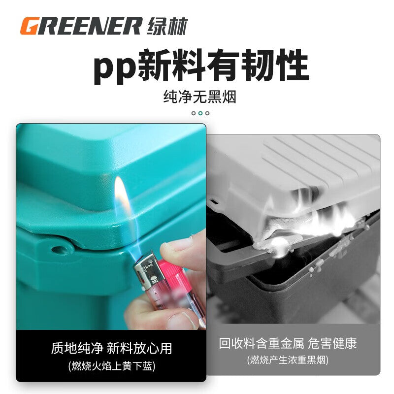 GREENER multi-function tool box hardware universal industrial grade car-mounted household electrician storage box props portable large