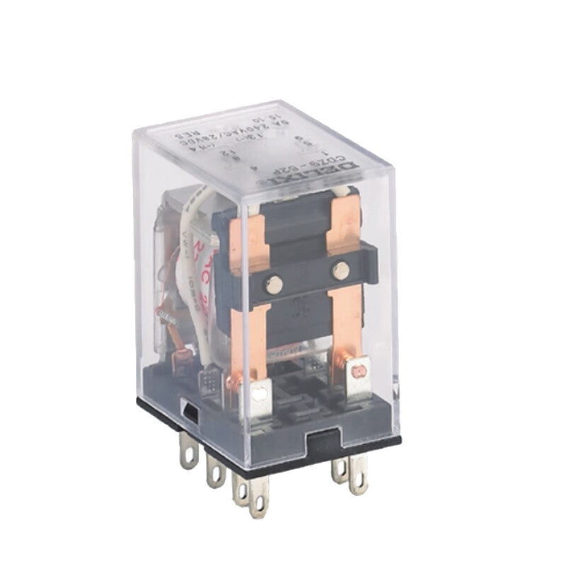 Delixi small electromagnetic relay CDZ9-52P DC24V CDZ952DB Unit: individual