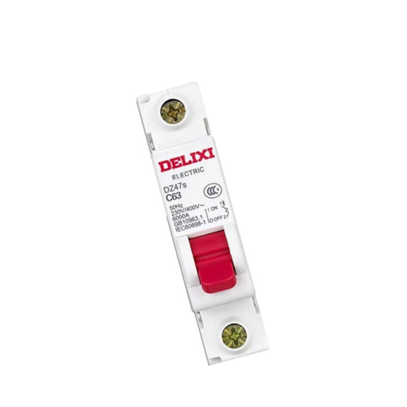 Delixi air switch small circuit breaker DZ47s C type 1P 25A; DZ47SN1C25