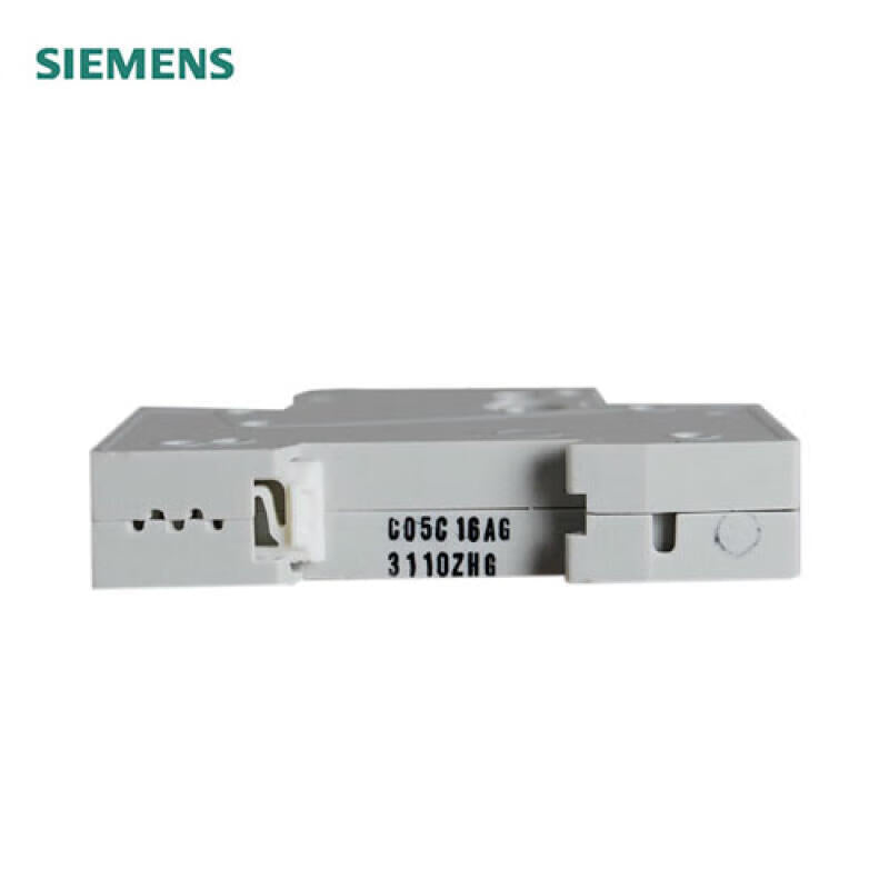 Siemens small circuit breaker green series 16A 1P C 6kA; 5SJ6-C16-1P