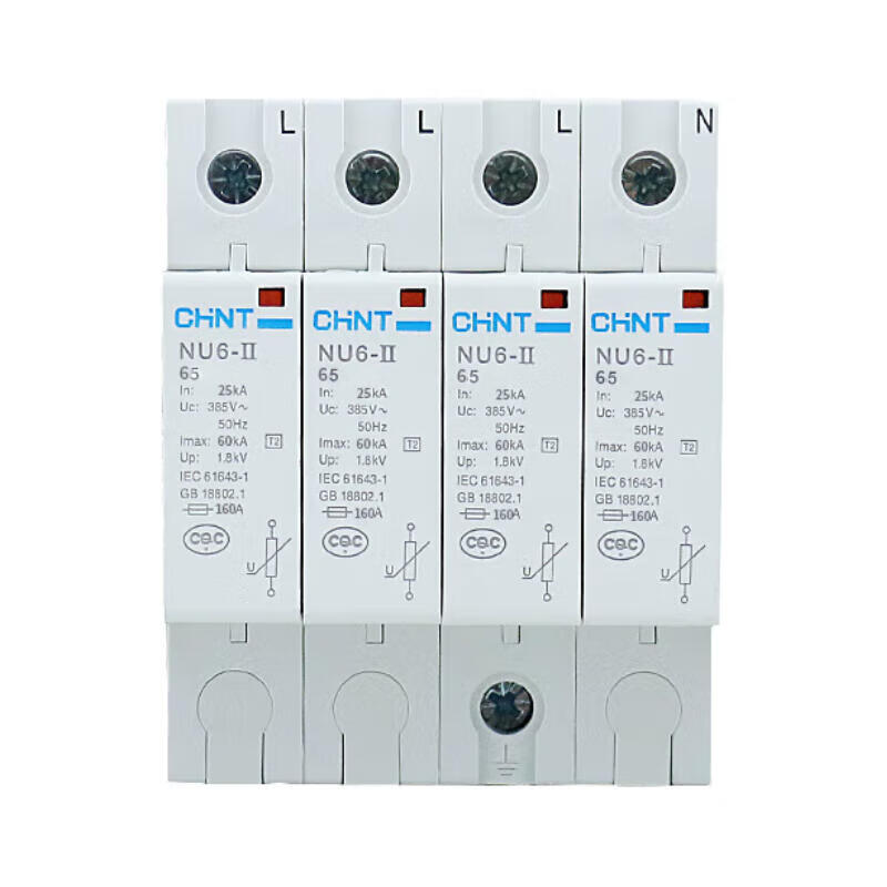 Chint NU6-IIG 65kA 385V 4P Surge Protector