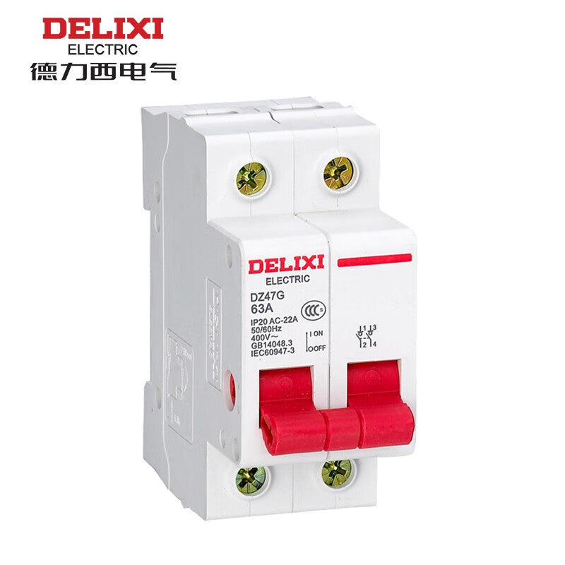 Delixi DZ47G 2P 80A 400VAC DZ47G280 Micro Isolating Switch