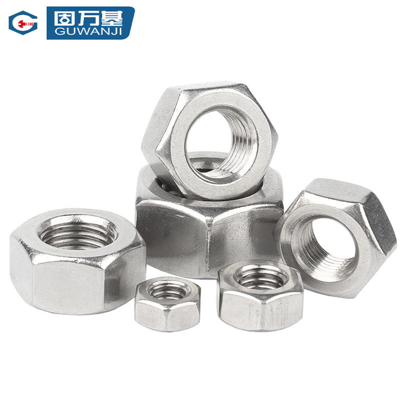 GUWANJI hexagonal nuts, 316 stainless steel, M6 [1 piece]