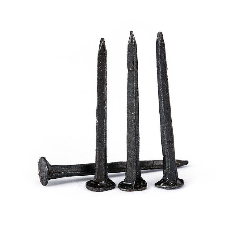 Winstein WSX218 Black Shoe Nails, Square Small Iron Nails, Shoe Repair Nails, 16mm (per kilogram), approximately 3500 pieces