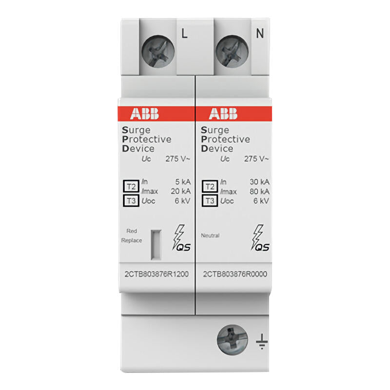 ABB OVR T2-T3 1N Surge Protector 20-275 P QS - Reliable Safety