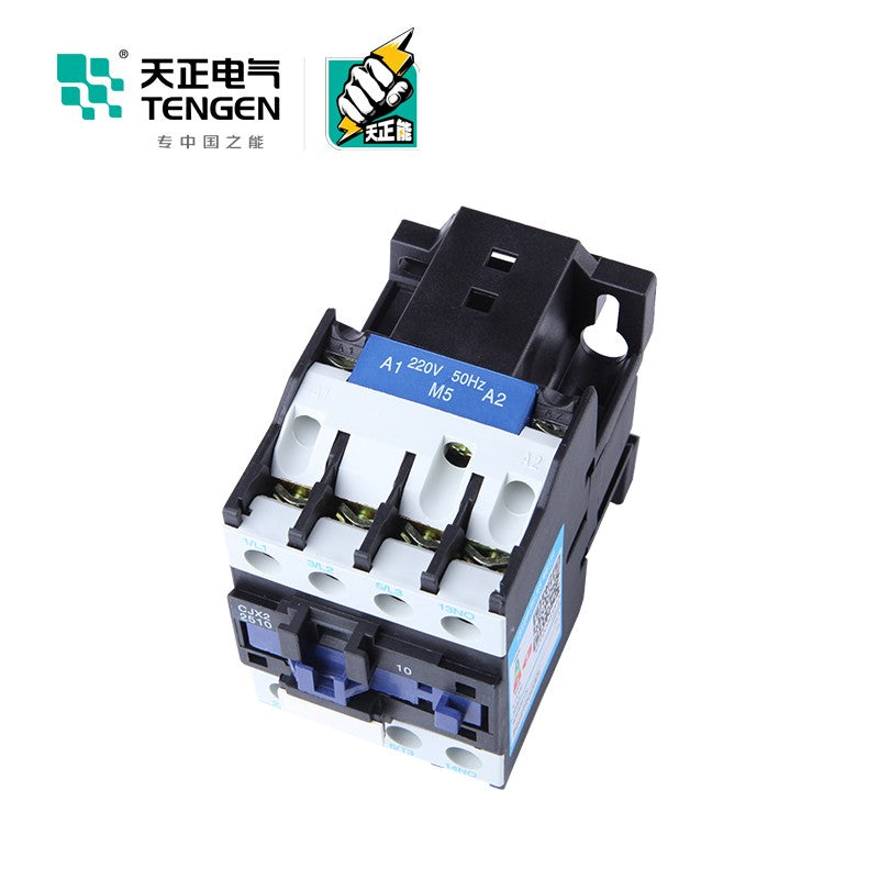 Tianzheng Electric TENGEN CJX2-2510 110V AC contactor 3P 25A 02010070129