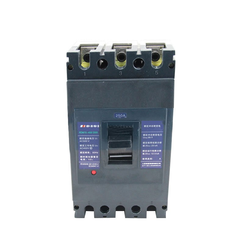 PEOPLE RDM10-400 Circuit Breaker 3P 350A Plastic Case