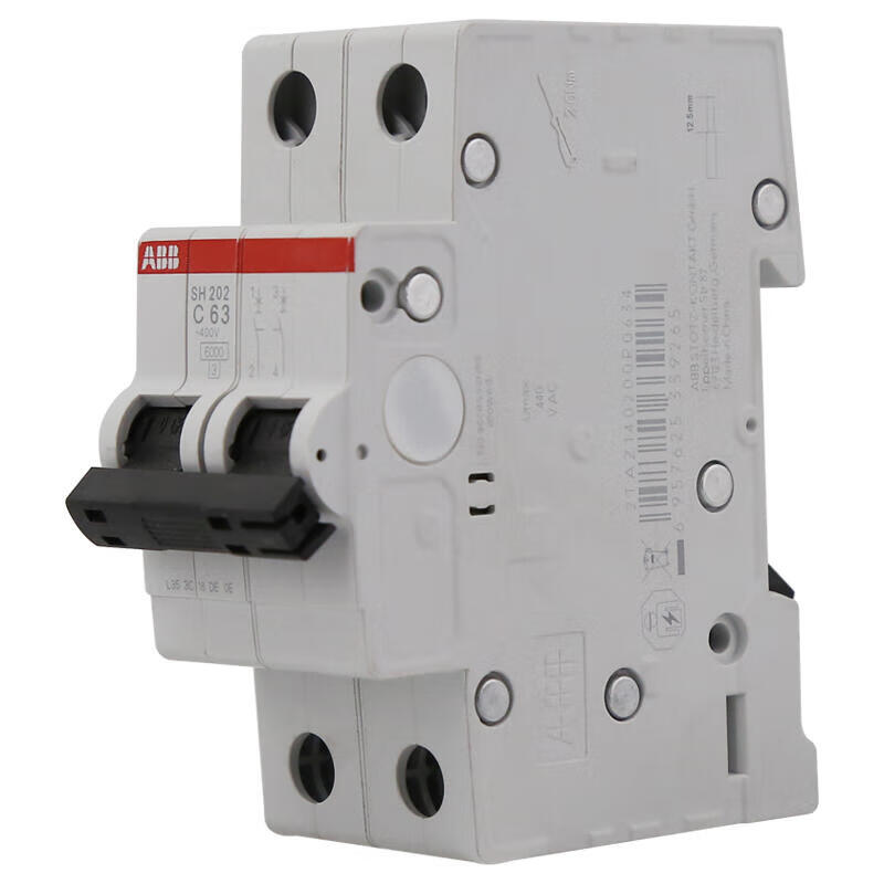 ABB SH202-C63 Miniature Circuit Breaker, SH200 Series