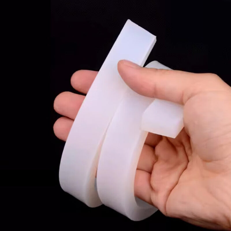 Deqi Solid Silicone Strips, Flat Strips, Square Strips, High Temperature Resistant Rubber Strips, Sealing Strips, 10mm*20mm, Price per Meter