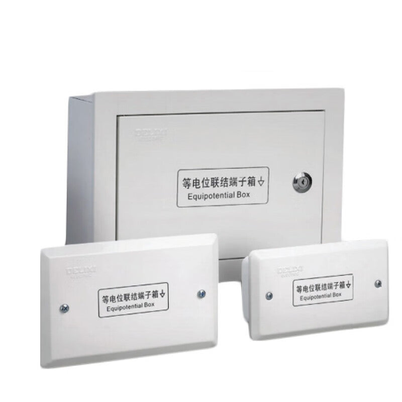 Delixi Electric Equipotential Bonding Terminal Box Middle Box Galvanized Flat Steel CDPE30BF