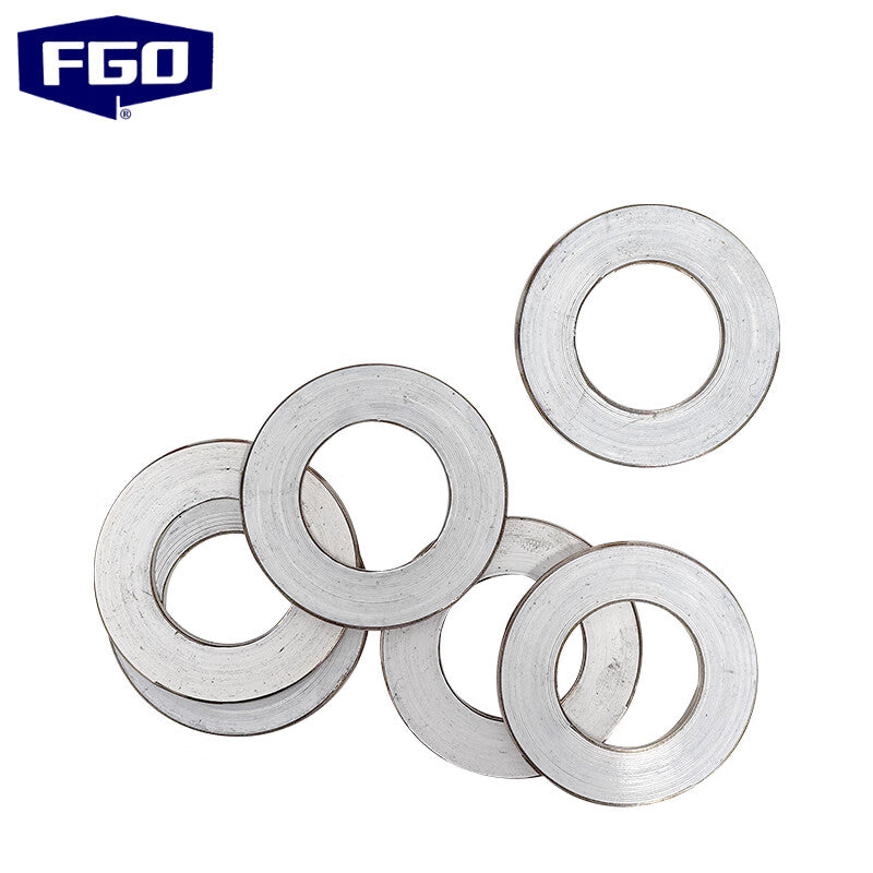 FGO Metal Spiral Wound Gasket, 304 Stainless Steel with PTFE Clamped, Basic Type (10 pieces/pack) A0230-10P DN50