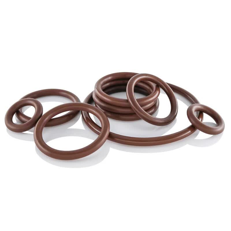 Aiyuetai Fluororubber O-ring Seals, Brown, Corrosion Resistant, High Temperature Resistant, Resistant to Weak Acids and Alkalis, Outer Diameter 910mm * Wire Diameter 6mm