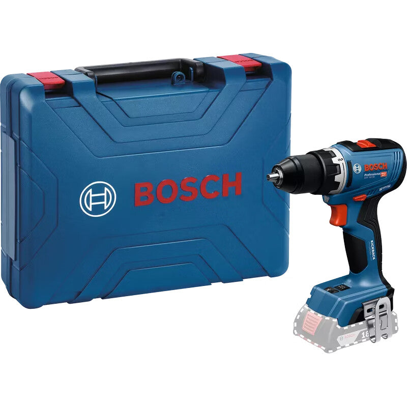 Bosch GSR 18V-65 18V Lithium-Ion Drill, Bare Metal Plastic Box