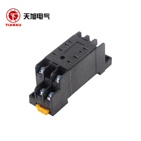 [PEOTR] PYF08A small time relay base self-operated 8-pin socket with H3Y-2 HH52P MY2NJ base two open and two closed 1