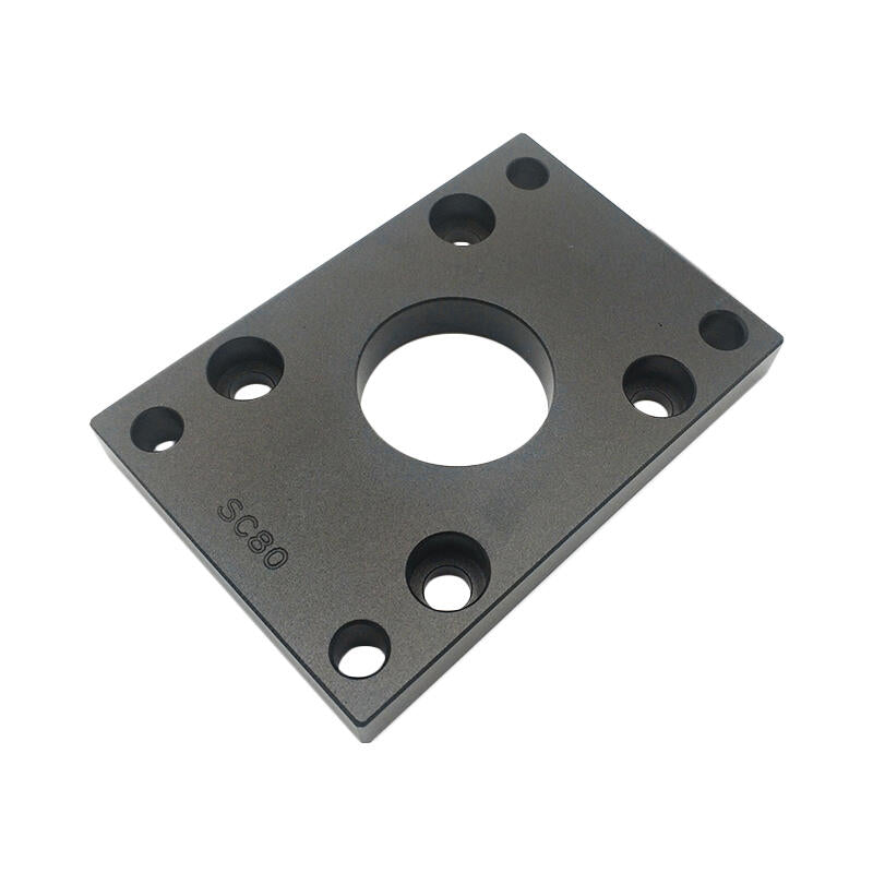 AirTAC square standard cylinder mounting accessories, rod side flange; F-SI125FA