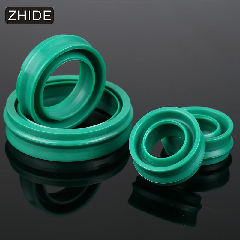 ZHIDE WEU type cylinder dust seal, pneumatic piston rod special sealing ring, polyurethane, 25*35*11.2mm