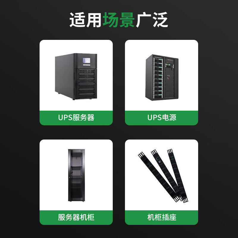 Sanlin C14 interface to national standard 10A socket C13 adapter plug for PDU/UPS server chassis, new national standard five-hole SL-WK-320