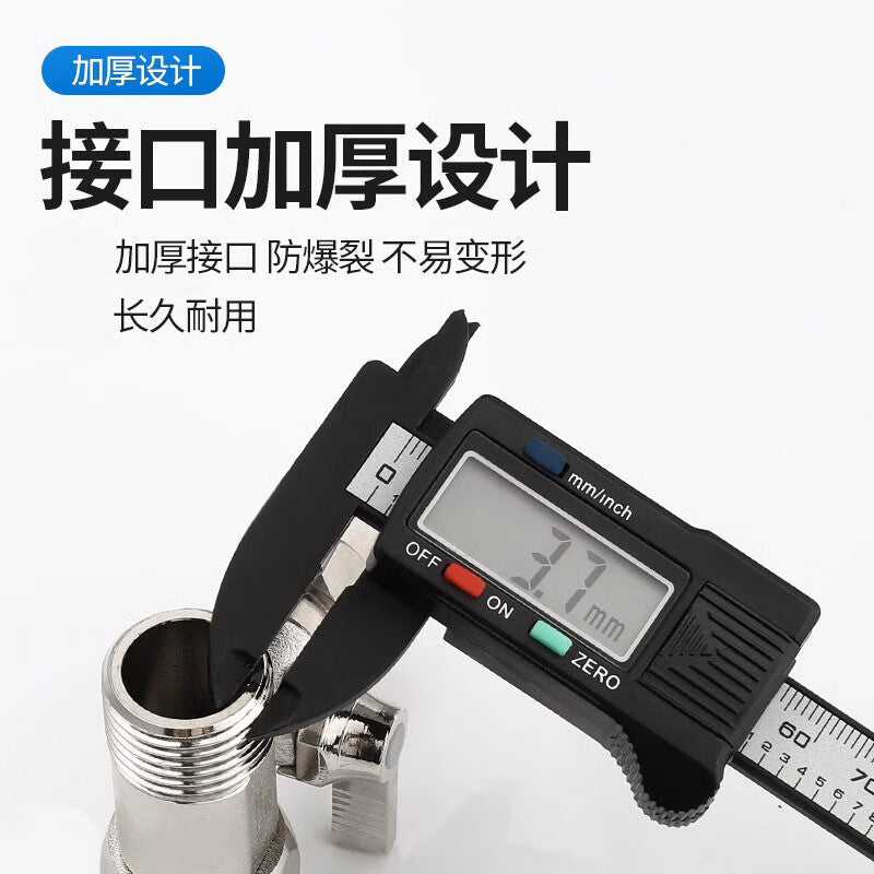 Thousand-speed wheel water purifier inlet three-way valve, water purifier faucet adapter, diverter valve accessories, 2-point water purifier three-way valve, standard connection type.