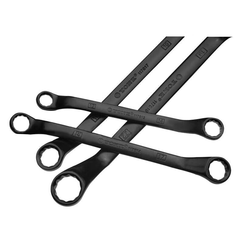 YONK Black Double-Ended Box Wrench 16x18mm; Model 117613