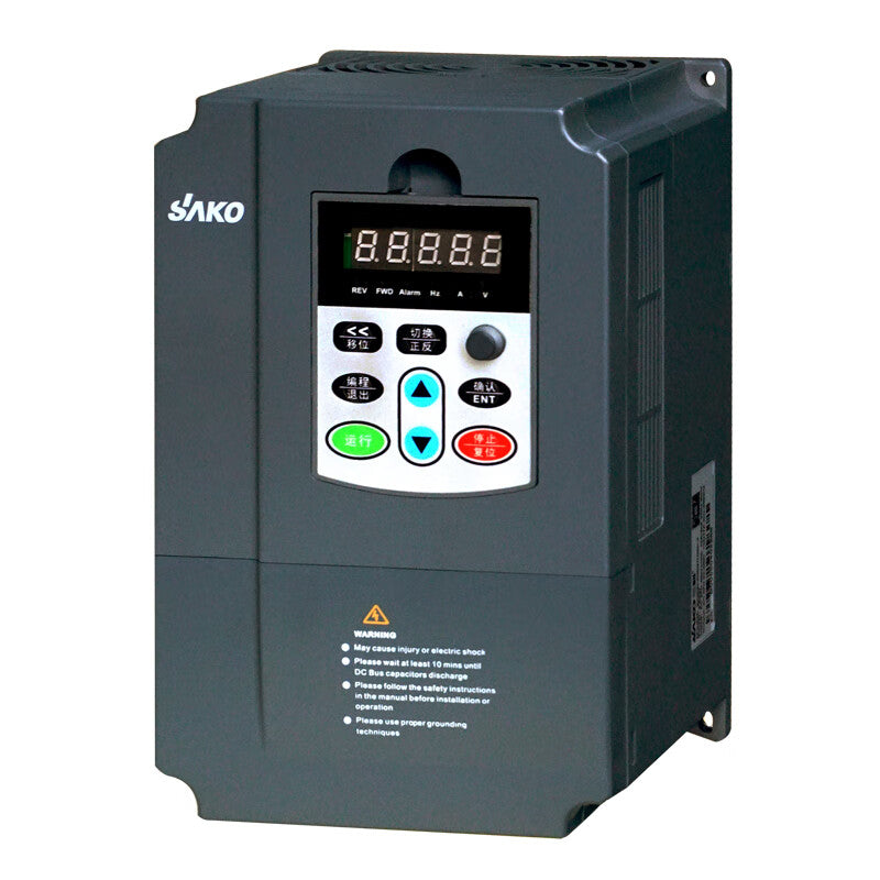 SAKO three-phase 4KW 600 series vector general-purpose inverter; vector heavy load, multiple protection; SKI600-4D0G/5D5P-4