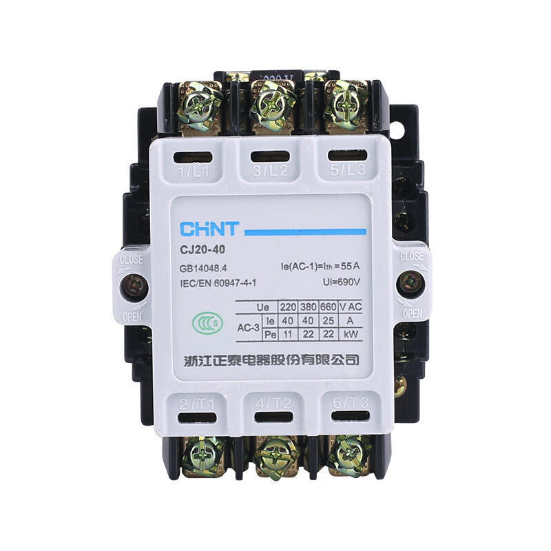 Chint CJ20-40 220V AC Contactor