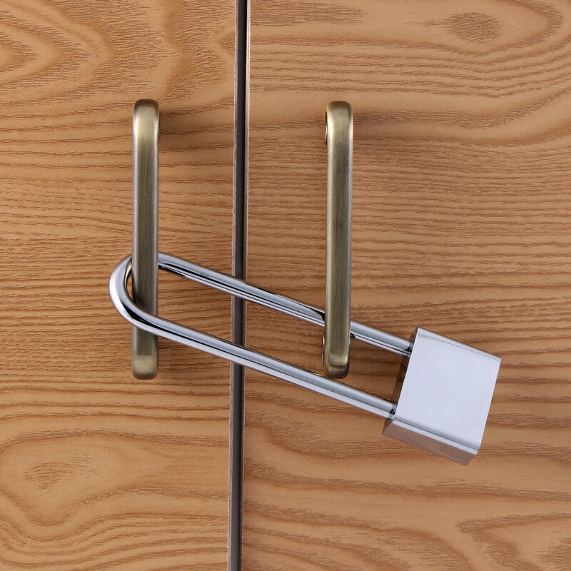 Beginner's guide to extended padlocks for dormitory cabinets, long locks, cabinet locks, door locks, long rods, long handles, and long heads; 40mm, 4 keys.
