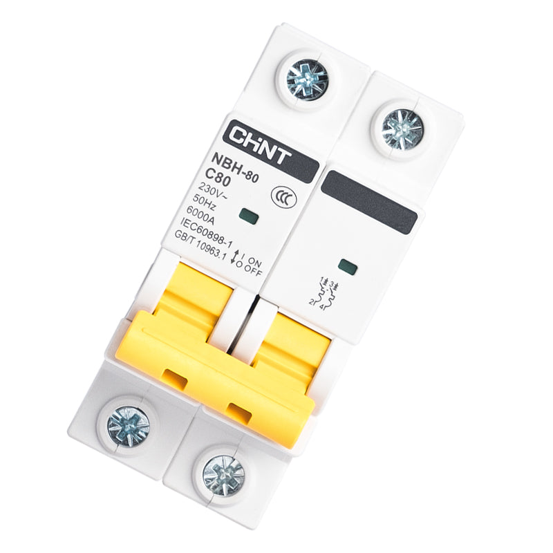 Chint CHNT Air Switch Circuit Breaker NBH-80 2P C80