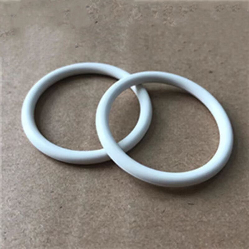ZHIDE fluorosilicone O-rings, 51.7*44.7*3.5mm, milky white.