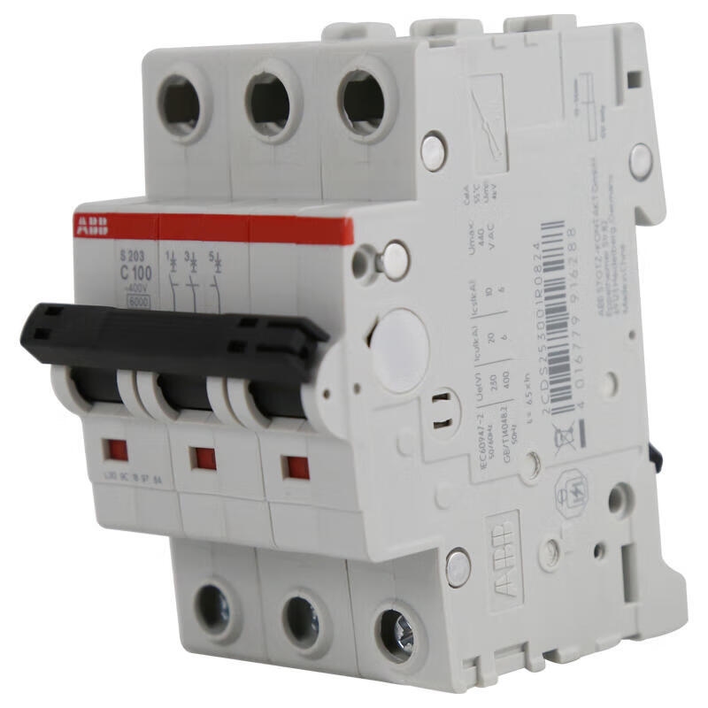 ABB S203-C100 Miniature Circuit Breaker - Reliable Protection