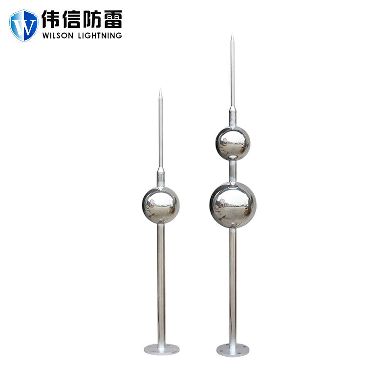 Wilson Lightning WX-DQ 1m Stainless Steel Single Ball Lightning Rod