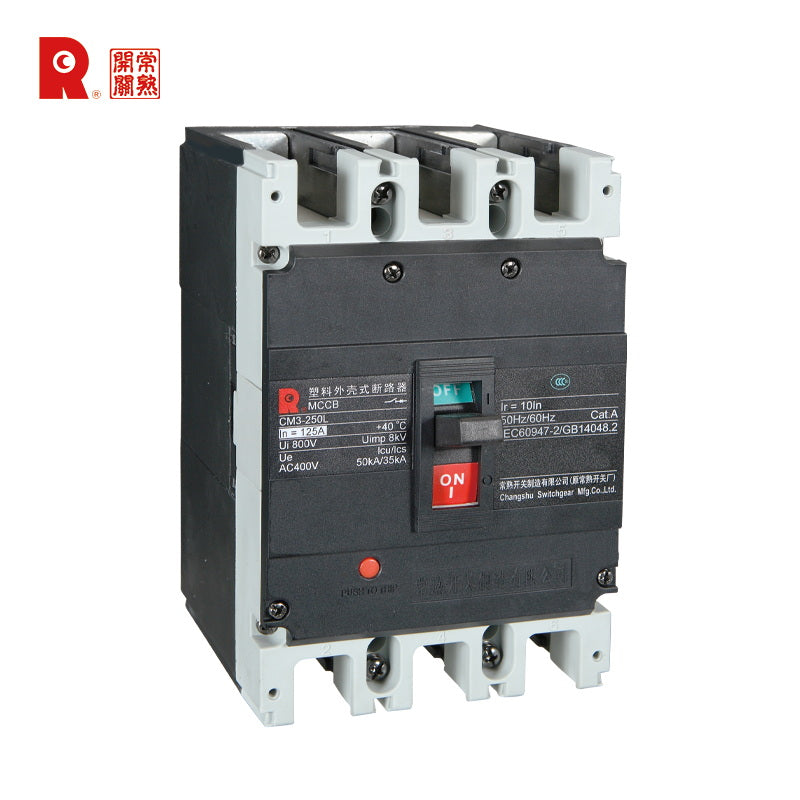 Changshu CM3-250C Molded Case Circuit Breaker - 160A Capacity