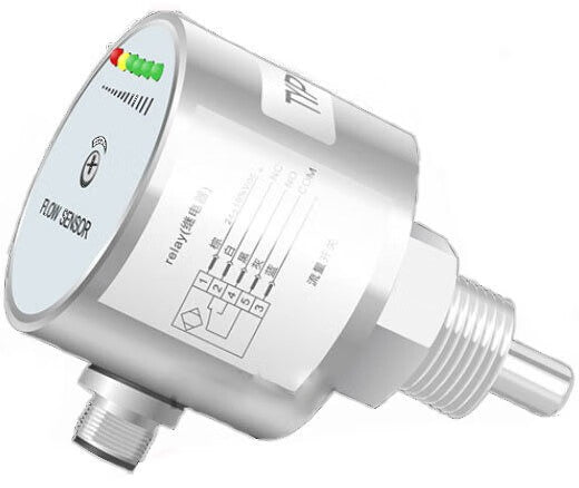 USAMR Thermal Conductivity Stainless Steel Electronic Water, Oil, Gas, Liquid Water Pump Flow Switch Sensor Fire Controller