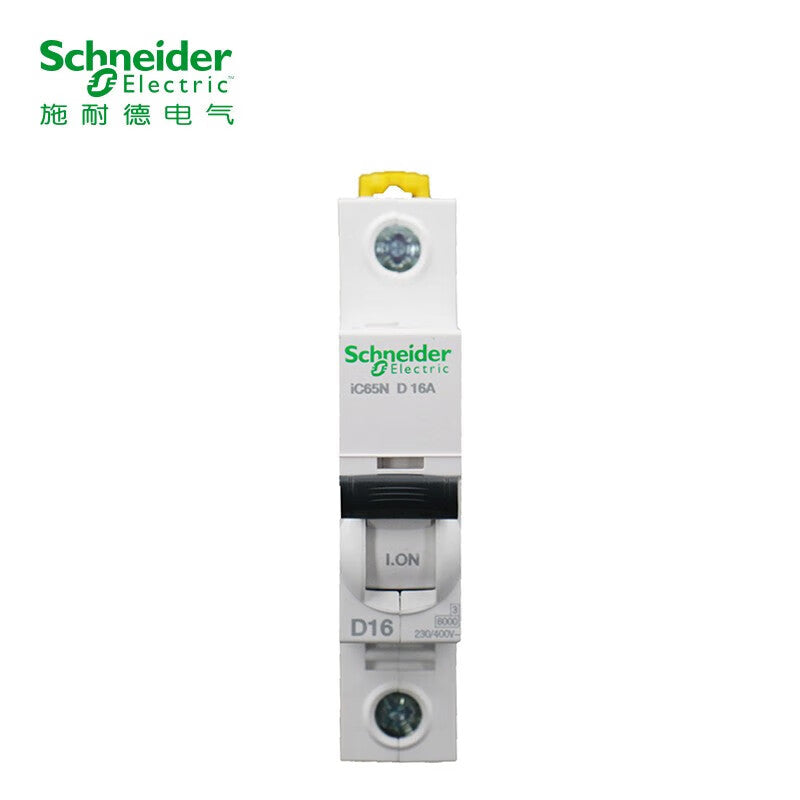 Schneider air switch A9 series IC65N small circuit breaker 1P single pole D type 16A air open main switch A9F19116
