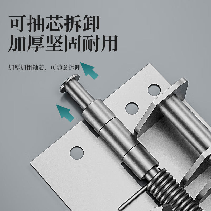 Murata Inao Hinges, 4-inch Soft-close Hinges, Spring Hinges, Automatic Door Closing with 90-degree Positioning