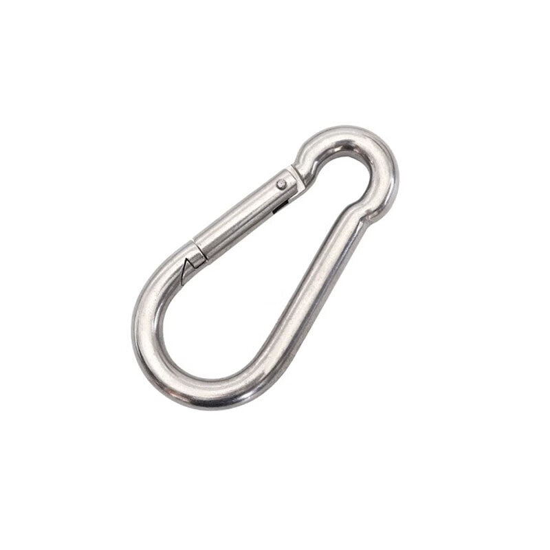 Yonghao Yinghong 304 Stainless Steel Spring Buckle, Outdoor Carabiner, Connecting Buckle, Safety Buckle, Lifting Hook, M5 Standard Type