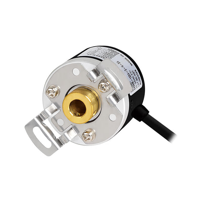 Autonics hollow shaft incremental rotary encoder 1024P/R push-pull output DC12-24V cable 2m outer diameter φ40mm shaft diameter φ10mm; E40H10-1024-3-T-24