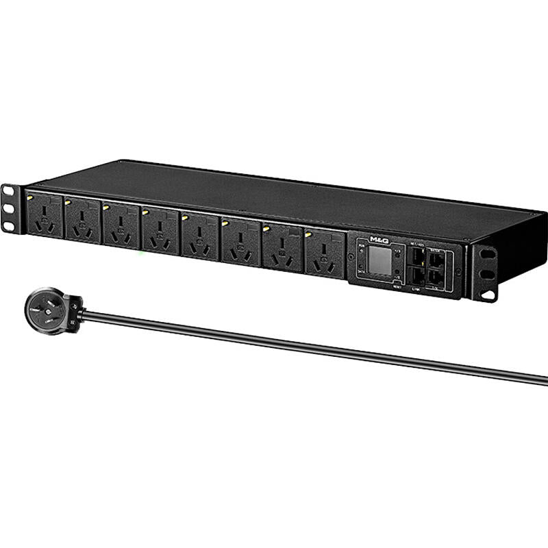 Breakthrough (M&G) PDU cabinet socket plug strip plug strip wiring board high power plug strip plug strip gaming socket intelligent PDU; 07TG130901