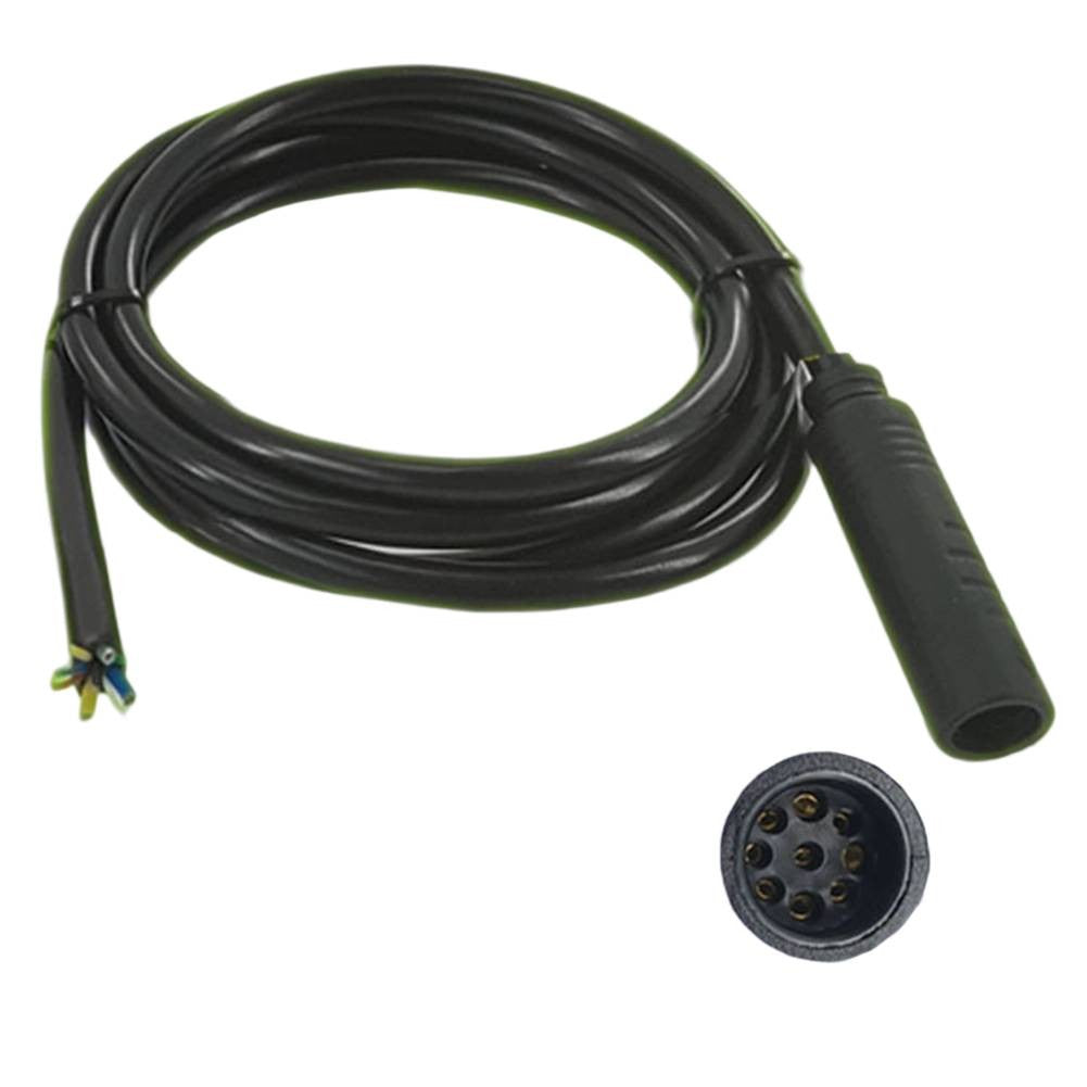 Electric Bike Motor Cable 9 Pin Connector 120cm Female 40cm Male for For bafang
