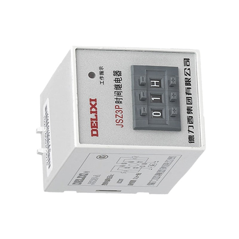 DELIXI ELECTRIC electronic time relay JSZ3P-1A 1 second-999 second 36V/piece