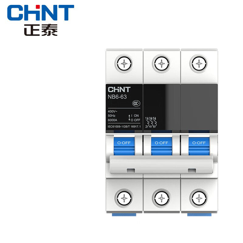 Chint NB6-63 Series 3P C25 Circuit Breaker (1 Piece)