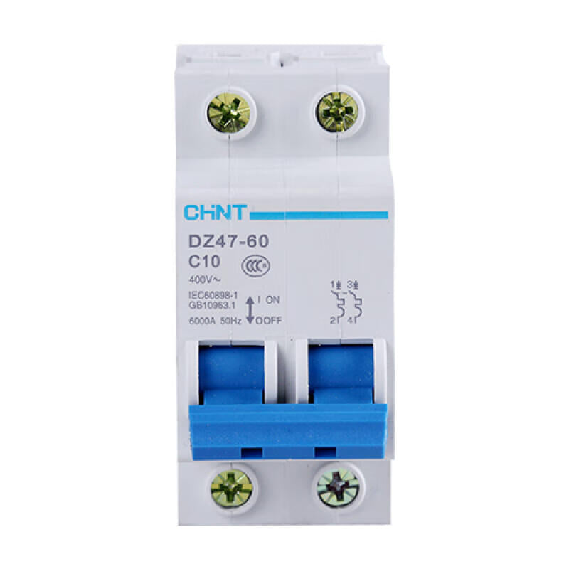 Chint miniature circuit breaker; DZ47-60 2P C50